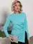 Блуза Тильда (бирюзовая) Б15268-50М