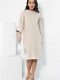 Платье Марьяна (светло-бежевое) П12806-4М