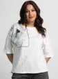 Блуза Злата (белая) Б15525-4М