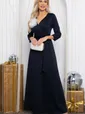 Платье Сияющий выход (темно-синее) П14444-4М