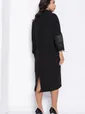 Платье Эванс (черное) П12397-10