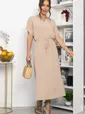 Платье Вистерия (бежевое) П15345-5М