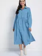 Платье Сабина (голубое) П12658-4