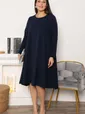 Платье Точка стиля (синее) П14832-16М