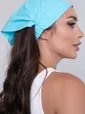 Косынка на резинке (голубая) КР8