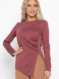 Блуза Тильда (бордовая) Б14995-50М