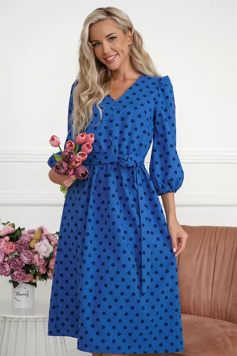 Платье Розетта (синее) П14115-45М