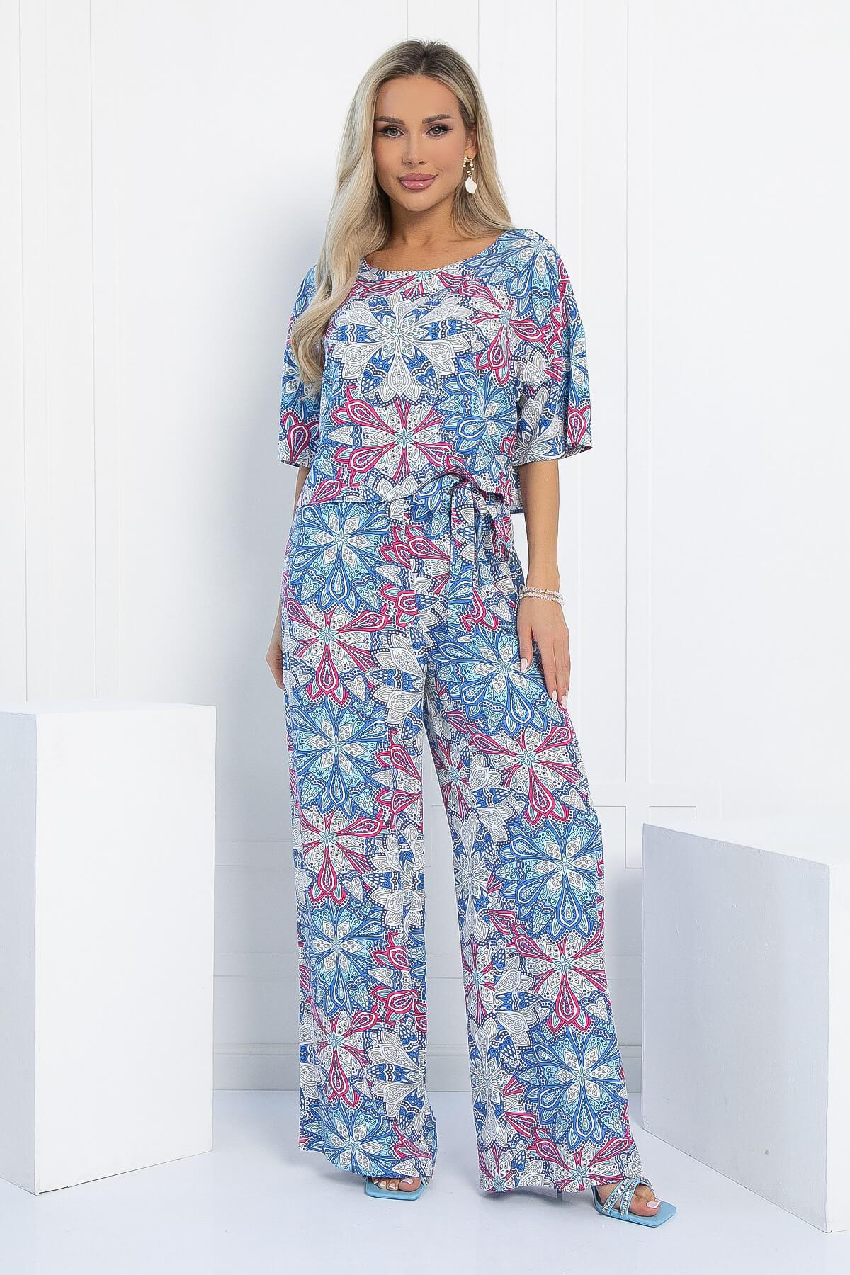 Костюм Летняя прогулка (голубой) К12967-8М