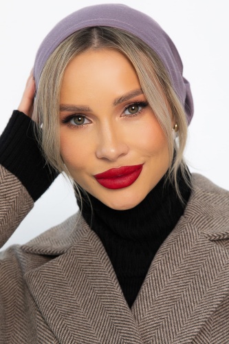 Чалма с резинкой (лиловая) ЧР1-23М Чалма с резинкой (лиловая) ЧР1-23М