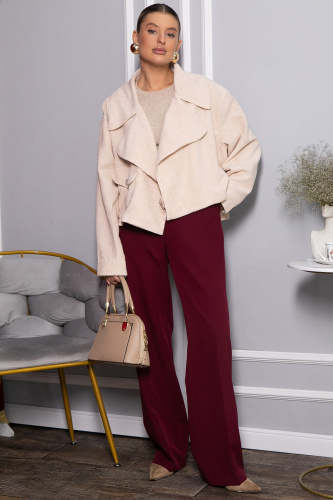 Жакет укороченный Динара (бежевый) Б14326-39М Жакет укороченный Динара (бежевый) Б14326-39М