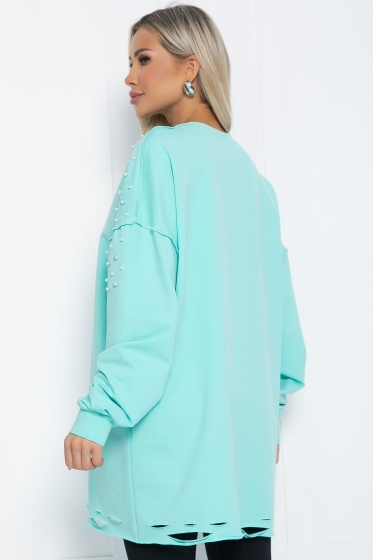 Свитшот Бьянка (мята) Б12367-1