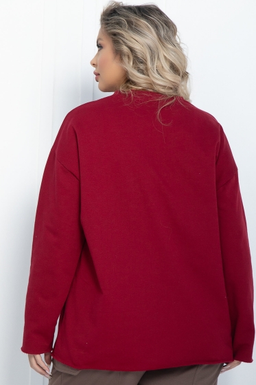 Свитшот Эспен (бордовый) Б11888 Свитшот Эспен (бордовый) Б11888