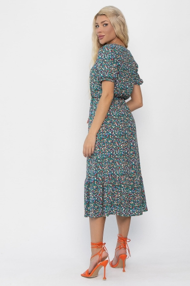 Платье Мирэль (зеленое) П13858-35М
