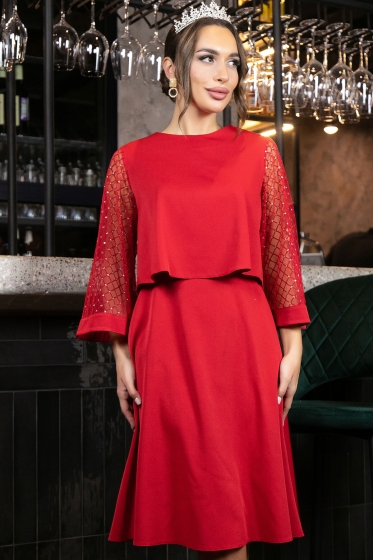 Костюм Мираж (красный) К11531