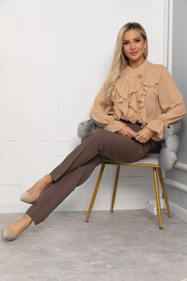 Брюки Адриатика (капучино) Б13525-19М