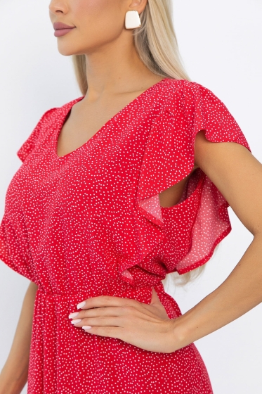 Платье Айлана (красное) П13931-35М