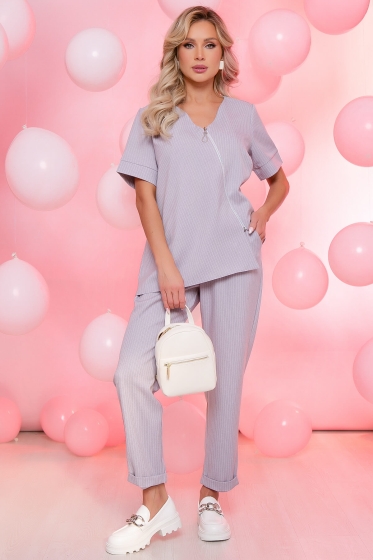 Костюм "Ума" (лиловая полоска) К5573