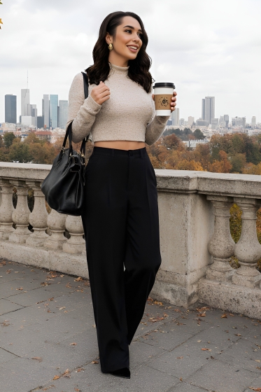 Брюки Брайн (черные) Б13889-33М