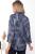 Блуза "Казимира" (синяя/абстракция) Б7471 Блуза "Казимира" (синяя/абстракция) Б7471
