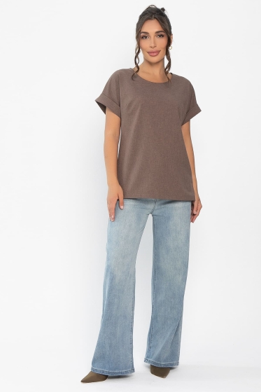 Блуза Фортуна (капучино) Б13909-19М