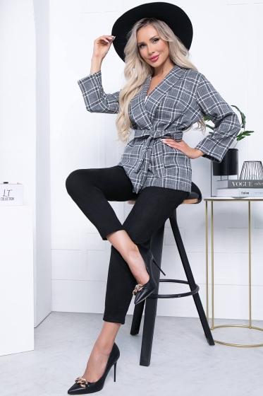 Костюм "Нинель" (грей) К7099