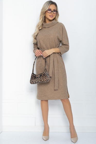 Платье Никс (пыльно-желтое) П12101