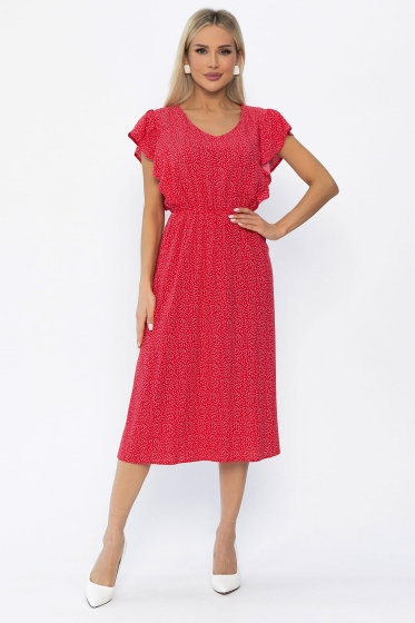 Платье Айлана (красное) П13931-35М