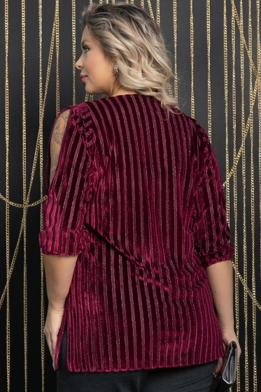 Туника "Самира" (вишня) Б7593