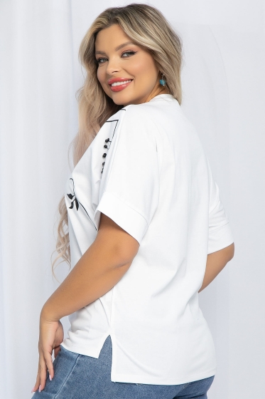 Блуза Ампир (белая) Б13166-20М