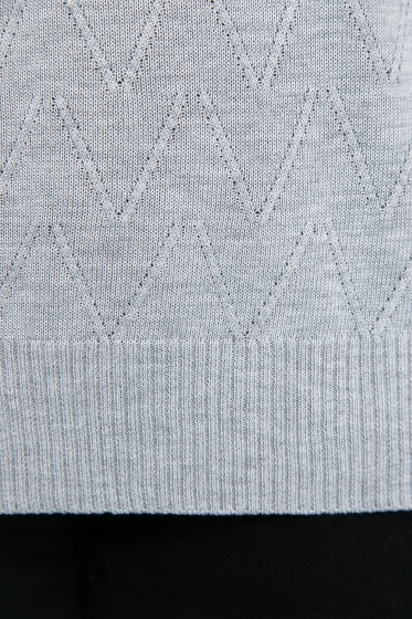 Блуза Капель (светло-серая) Б12837-18М