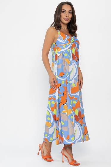 Сарафан Мерида (голубое) П14040-35М