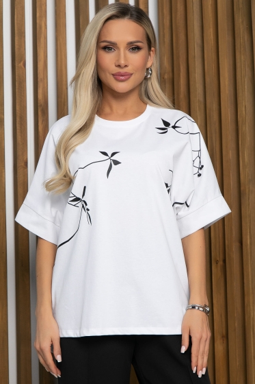 Блуза Ампир (белая) Б13166-20М