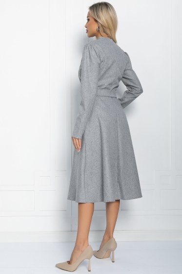 Платье Севилья (серое) П11469